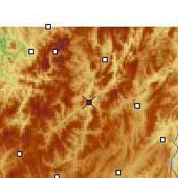 Nearby Forecast Locations - Zheng'an - Map