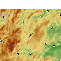 Nearby Forecast Locations - Songtao - Map