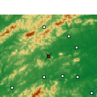 Nearby Forecast Locations - Wanzai - Map