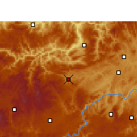 Nearby Forecast Locations - Jinsha - Map