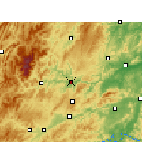 Nearby Forecast Locations - Tongren - Map
