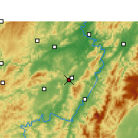 Nearby Forecast Locations - Zhongfang - Map