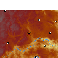 Nearby Forecast Locations - Xingyi - Mapa