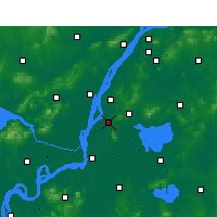 Nearby Forecast Locations - Dangtu - Mapa