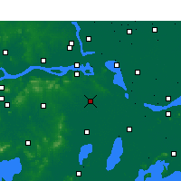 Nearby Forecast Locations - Danyang - Map
