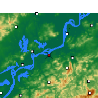 Nearby Forecast Locations - Guichi - Mapa