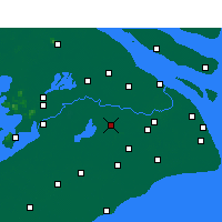 Nearby Forecast Locations - Qingpu - Mapa