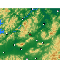 Nearby Forecast Locations - Pujiang/ZHJ - Map