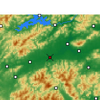 Nearby Forecast Locations - Longyou - Map