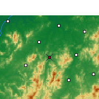 Nearby Forecast Locations - Yihuang - Map