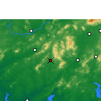 Nearby Forecast Locations - Pubei - Map