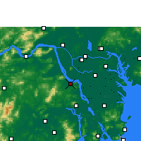 Nearby Forecast Locations - Heshan - Mapa