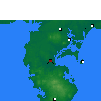 Nearby Forecast Locations - Haikang - Map