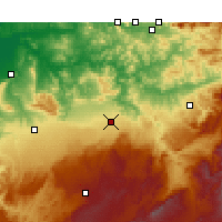 Nearby Forecast Locations - Fez - Map