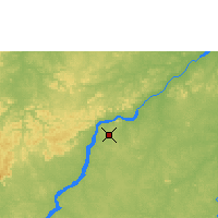 Nearby Forecast Locations - Bamako - Mapa