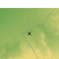 Nearby Forecast Locations - Ghadames - Mapa