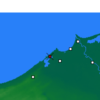 Nearby Forecast Locations - Alexandria - Mapa