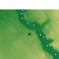 Nearby Forecast Locations - Asyut - Mapa