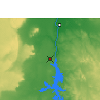 Nearby Forecast Locations - Aswan - Mapa