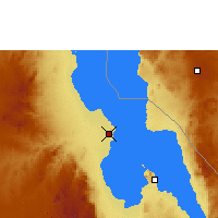 Nearby Forecast Locations - Salima - Mapa