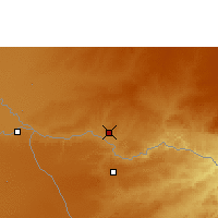 Nearby Forecast Locations - Livingstone - Mapa