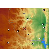 Nearby Forecast Locations - Hlatikulu - Map