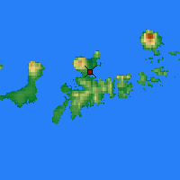 Nearby Forecast Locations - Adak - Map