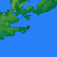 Nearby Forecast Locations - Hart Island - Map