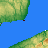 Nearby Forecast Locations - Poi. Monts - Mapa