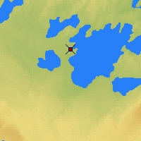 Nearby Forecast Locations - La Ronge Airport - Map