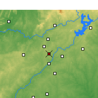 Nearby Forecast Locations - Dobbins - Map