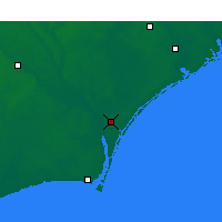 Nearby Forecast Locations - Wilmington - Map