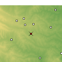 Nearby Forecast Locations - Norman - Map