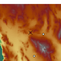 Nearby Forecast Locations - Mercury - Map