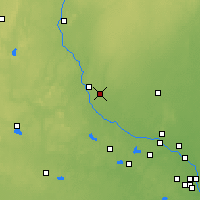 Nearby Forecast Locations - St. Cloud - Map