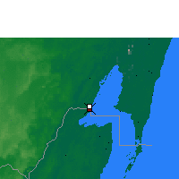 Nearby Forecast Locations - Chetumal - Map