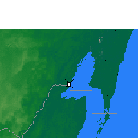 Nearby Forecast Locations - Chetumal - Map