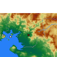 Nearby Forecast Locations - Choluteca - Mapa