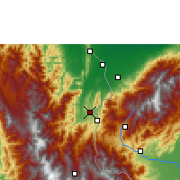 Nearby Forecast Locations - Cúcuta - Map