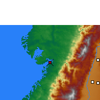 Nearby Forecast Locations - Buenaventura - Map