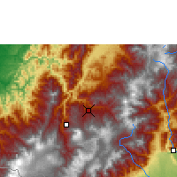 Nearby Forecast Locations - Pasto - Map