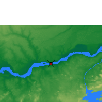 Nearby Forecast Locations - Ciudad Bolívar - Mapa