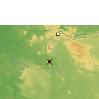 Nearby Forecast Locations - Sipaliwini - Mapa