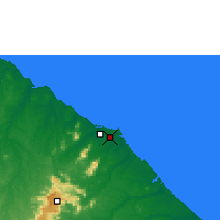 Nearby Forecast Locations - Fortaleza - Map