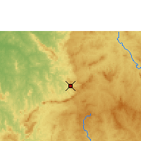 Nearby Forecast Locations - Goiás - Mapa