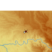 Nearby Forecast Locations - Uberaba - Mapa