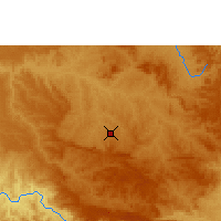 Nearby Forecast Locations - Araxá - Mapa