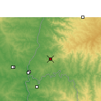 Nearby Forecast Locations - São Miguel do Iguaçu - Mapa