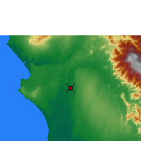 Nearby Forecast Locations - Piura - Map