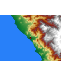 Nearby Forecast Locations - Trujillo - Map